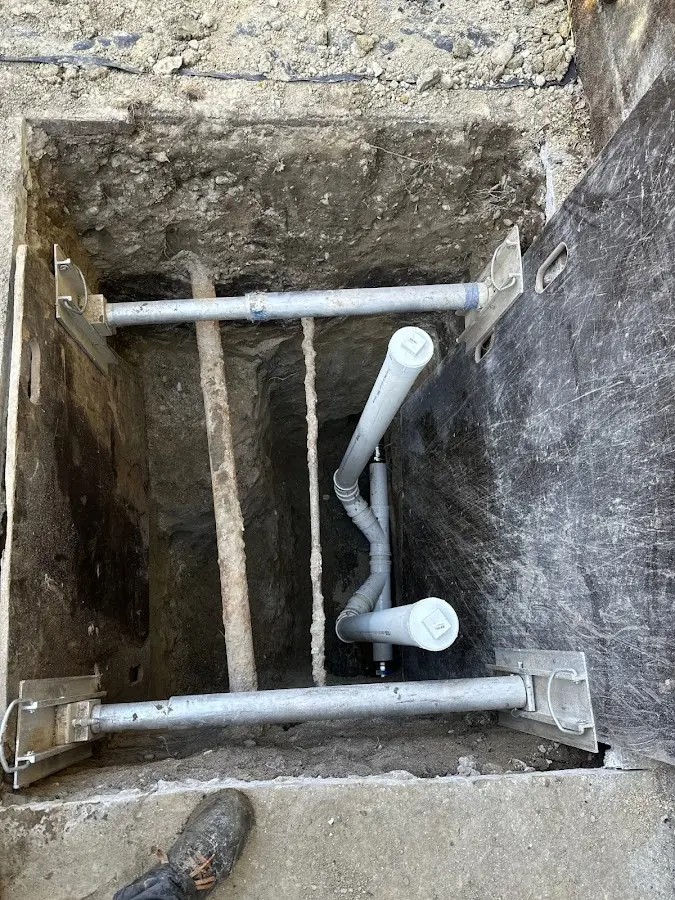 Experienced plumber completing Gas Line Repair work in New Ipswich